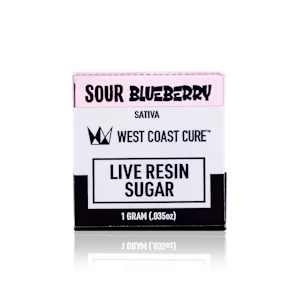 West Coast Cure - WEST COAST CURE - Concentrate - Sour Blueberry - Live Resin Sugar - 1G