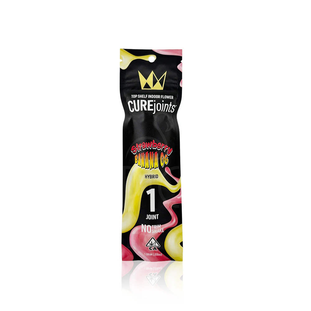 West Coast Cure - WEST COAST CURE - Preroll - Strawberry Banana OG - 1G Main Image