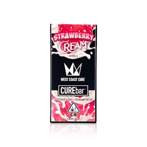 WEST COAST CURE - All In One - Strawberry Cream - CUREbar - 1G