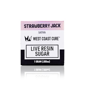 WEST COAST CURE - Concentrate - Strawberry Jack - Live Resin Sugar - 1G