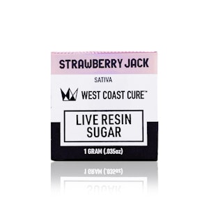 WEST COAST CURE - WEST COAST CURE - Concentrate - Strawberry Jack - Live Resin Sugar - 1G