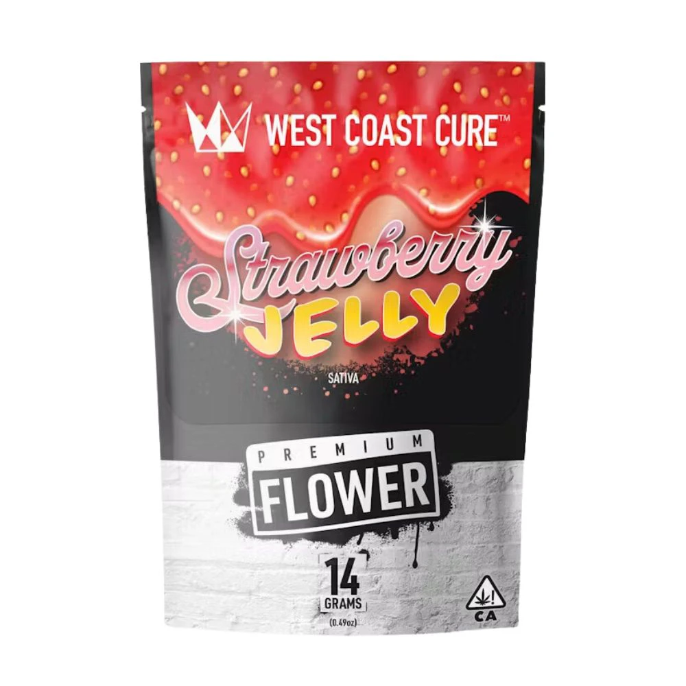 West Coast Cure - STRAWBERRY JELLY 14G - WEST COAST CURE Main Image