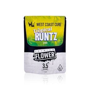 WEST COAST CURE - Flower - Tropical Runtz - 3.5G
