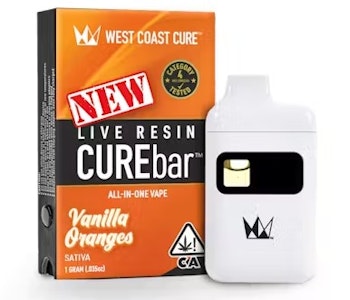 West Coast Cure - [West Coast Cure] Live Resin AIO - 1g - Vanilla Oranges (S)