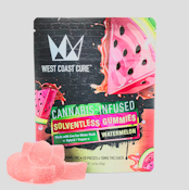 West Coast Cure 100mg Watermelon Hash Gummies