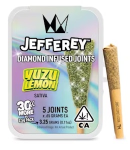 West Coast Cure - [WEST COAST CURE] Infused Preroll 5 Pack - 3.25g - Yuzu Lemon (S)