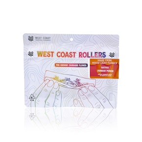 WEST COAST TRADING COMPANY - Flower - Durban Poison - Rollers - 14G