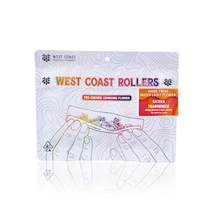 WEST COAST TRADING COMPANY - WEST COAST TRADING COMPANY - Flower - Trainwreck - Rollers - 14G