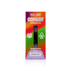 WEST COAST TRADING COMPANY - WEST COAST COAST TRADING COMPANY - Vape Pen - Wedding Cake - Copilot - 1G