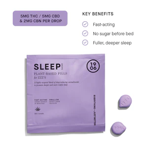 1906 - 1906 - Sleep Pills 2pk - Indica - 10mg 