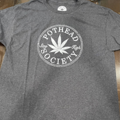 Highly Made T-Shirt Pothead Society Dark Heather Grey