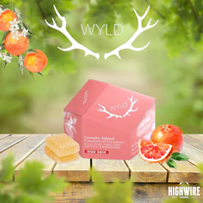 WYLD Gummies Grapefruit 2:1:1 THC:CBG:CBC 200mg
