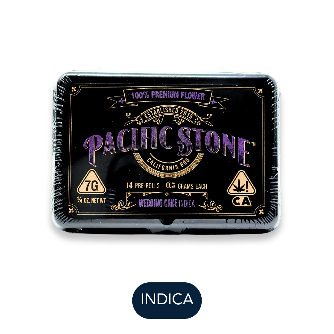 Pacific Stone - Pacific Stone - Wedding Cake - Preroll Pack - 14pk - 7g Main Image