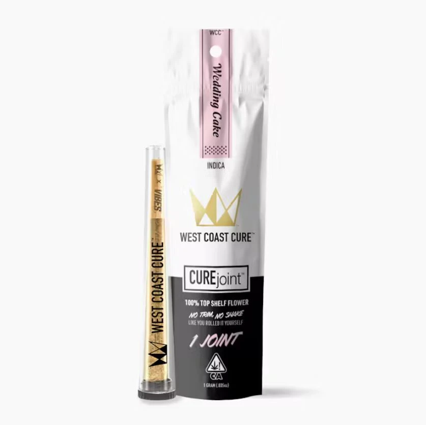 West Coast Cure - West Coast Cure - Pre Roll - Indica - Wedding Cake - (1g) Main Image