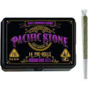 Pacific Stone - Pacific Stone Preroll pack 7g Wedding Cake