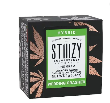 STIIIZY - Stiiizy - Wedding Crasher - 1g Live Rosin Badder Main Image