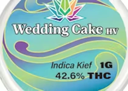 HIGH FALLS CANNA - High Falls Canna - Wedding Cake - 1g Kief