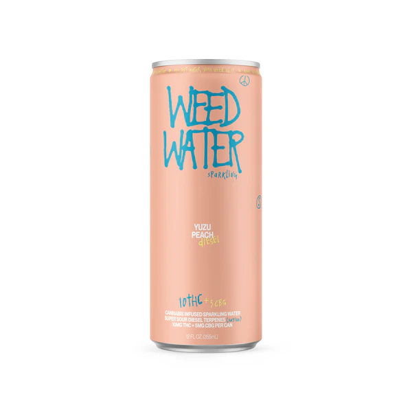 Weed Water - Yuzu Peach Diesel Sparkling Water Main Image
