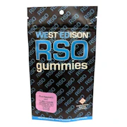 West Edison - RSO Gummies - Blue Raspberry - 100mg