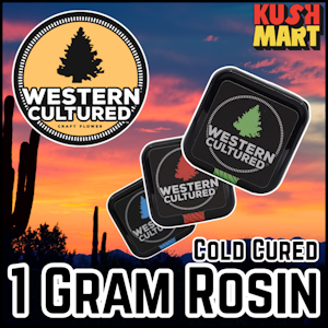 Western Cultured - Western Cultured | Dulce De Uva | Cold Cure Rosin | DOH | 1g