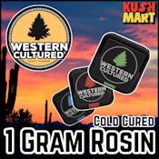 Western Cultured | Moroccan Peaches | Cold Cure Rosin | DOH | 1g