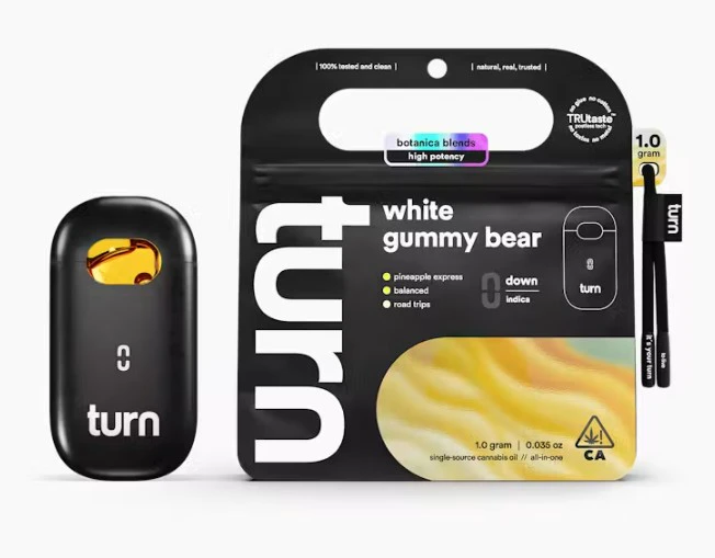 turn - [Turn Down] - BB TurnOne (1g) - White Gummy Bear - P Main Image