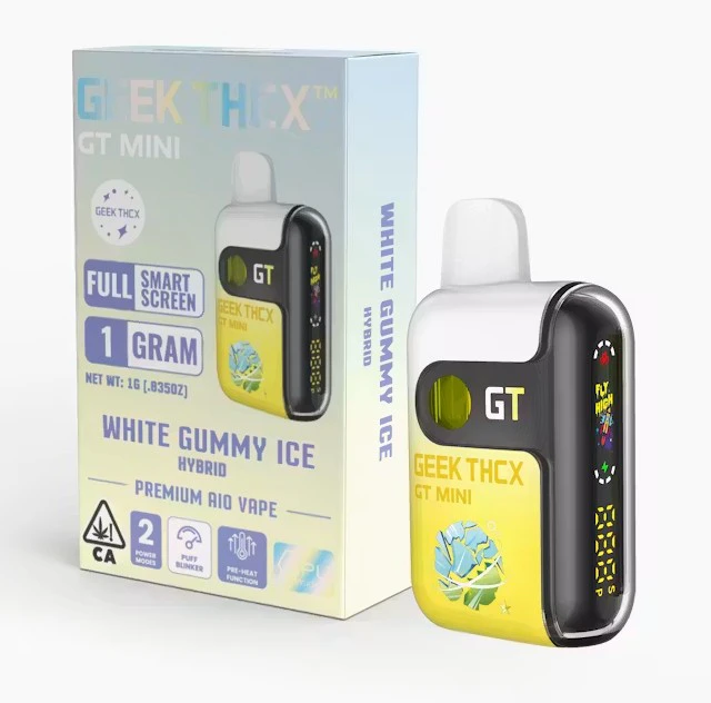 Geek Thcx - GEEK THCX | White Gummy Ice | Disposable | 1g Main Image