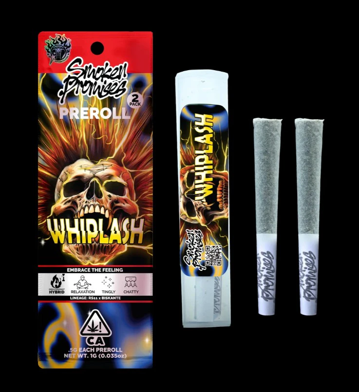 Smoken Promises - Smoken Promises - Whiplash - 1g Pre Rolls - 2pk Main Image