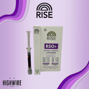 RISE RSO + Black Velvet Live Resin Full Extract Cannabis 1g