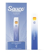 SAUCE WHITE BLUEBERRY 1G DISPOSABLE VAPE PEN (2 FOR $50)