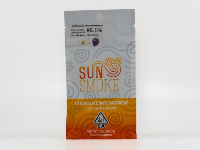 SUNSMOKE - SunSmoke | White Chocolate Boysenberry | Cartridge