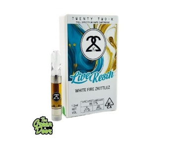 22k - 22K - White Fire Zkittlez Live Resin - Cart - 1G