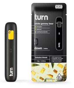 TURN - Turn 1g White Gummy Bear Disposable