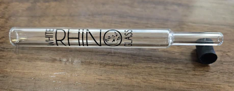 White Rhino | Glass Straw | Pyrex