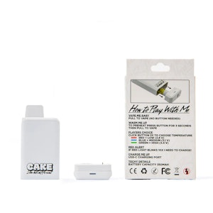 Cake - White Secret Stash 510 Battery