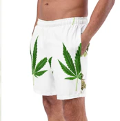 All-Over Print Recycled Swim Trunks [M]