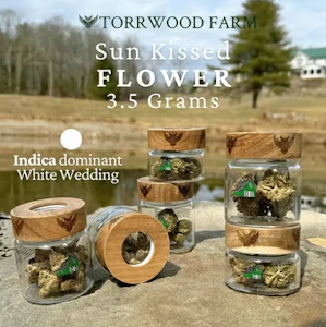 Torrwood Farm LLC - Torrwood Farm- White Wedding - 3.5g flower