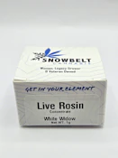 Snowbelt Cannabis - White Widow - Badder - 66.82% THC - 1g - Live Rosin