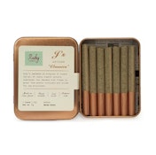 Ruby Farms| Classics| 7 Count .7g Pre Roll | Sativa - White Widow | Net 5g