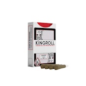 King Roll - 0.75g 4pk (3g) Infused Pre-Roll Pack - White Widow w/ Strawberry Fields
