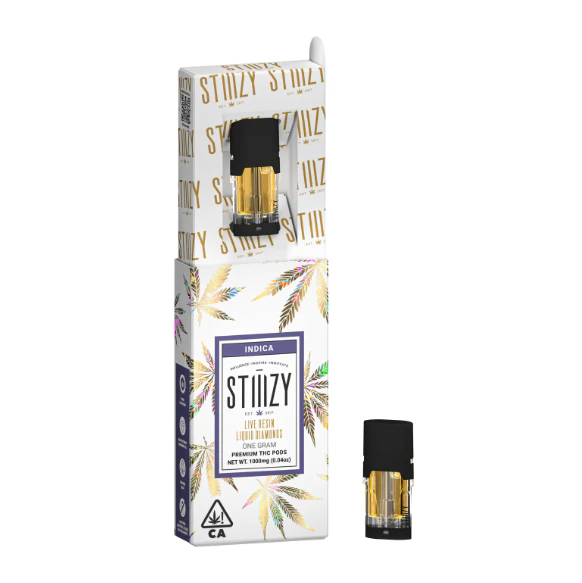 STIIIZY - Stiiizy - White Widow - 1g Live Resin Liquid Diamonds Pod Main Image