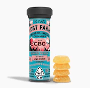 Lost Farm White Peach "White Widow x White CBG" Live Resin Gummies | 100mg:100mg | 10ct | 10mg THC:10mg CBG