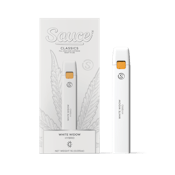 Sauce White Widow Distillate Infused Disposable Vape 1g