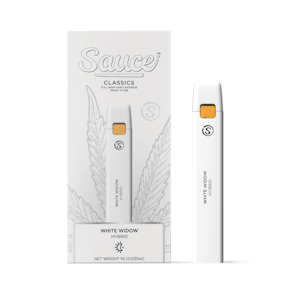 Sauce - Sauce White Widow Distillate Infused Disposable Vape 1g