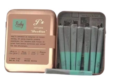 RUBY FARMS - White Widow Ruby Farms 7 Pack Pre-Roll 3.5G