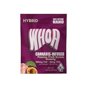 WHOA - WHOA | PASSION FRUIT GUAVA | EDIBLE | 100MG