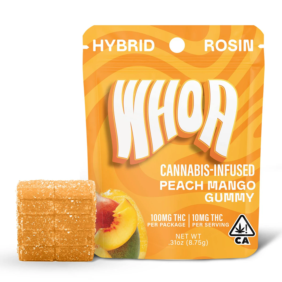 Whoa - WHOA | PEACH MANGO - ROSIN | EDIBLE | 100MG Main Image