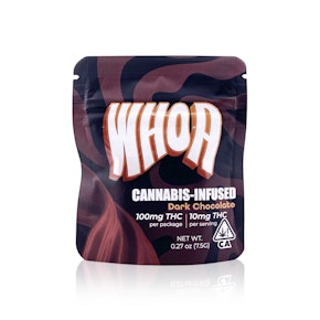 WHOA - Edible - Dark Chocolate - Bites - 100MG