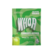 WHOA - Nano Gummy 100mg Single - Sativa Green Apple