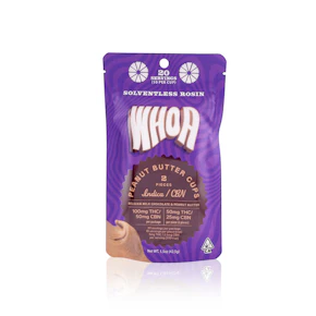 WHOA - Edible - Chocolate CBN Peanut Butter Cups - 10 Count - 100MG